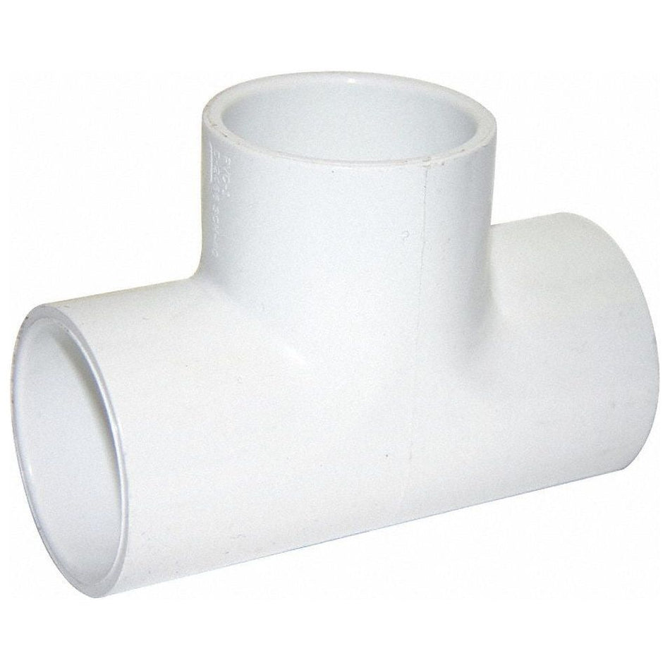 Tee PVC   2 1/2''